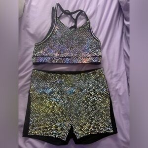 Rebel athletic couture set